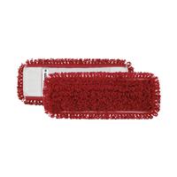 Mikrovláknový mop, Loop Pocket, Premium, 40 cm, červený