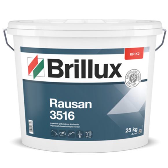 Brillux 3516 Rausan KR K2, 3517 Rausan KR K3, 3518 Rausan KR K4