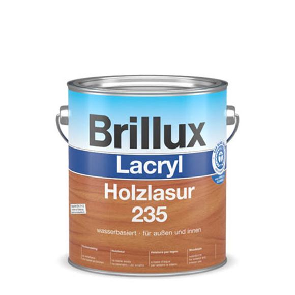 Brillux 235 - Lacryl Lazúra na drevo 